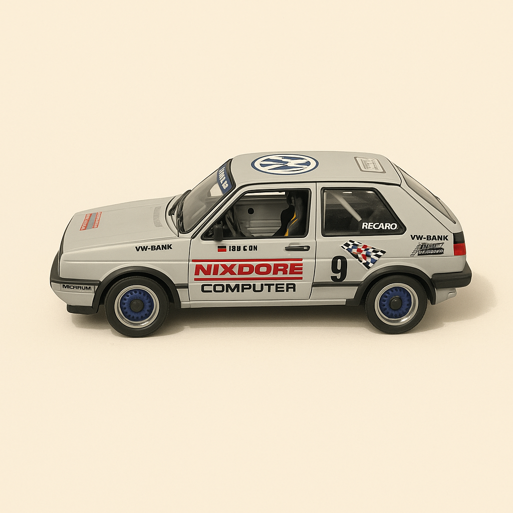 Volkswagen Golf MKII gris número 9 - Pikes Peak de 1987 - SPARK