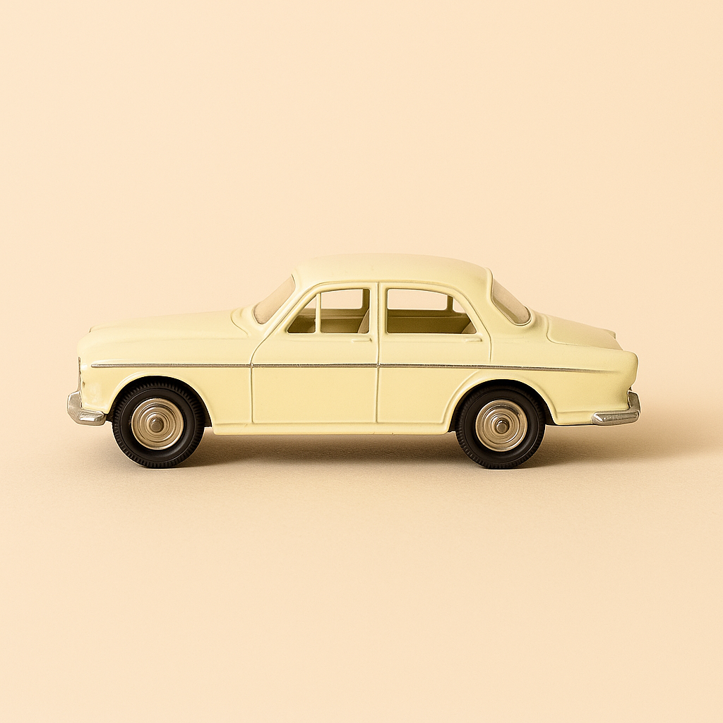 Volvo 122S beige/crème Dinky-Toys (Ediciones Atlas) con caja