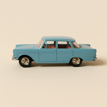 Opel Kapitan bleue Dinky-Toys (Editions Atlas) - Image haute qualité