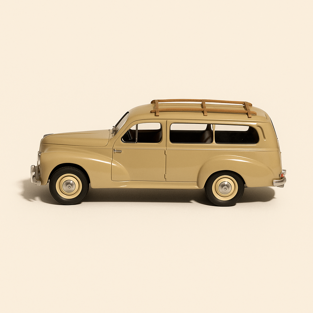 Renault Colorale Savane beige aus 1950 (VITESSE Referenz 067A)