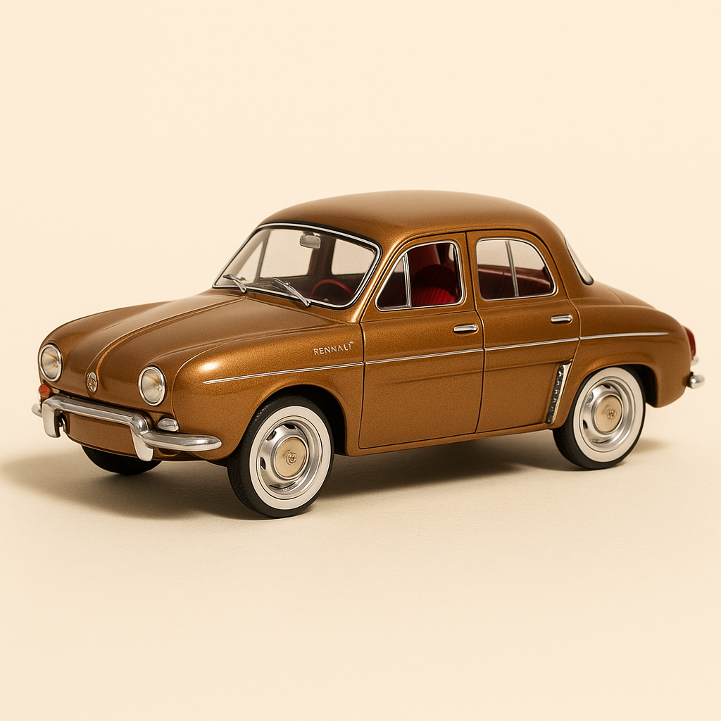 Renault Dauphine Ondine Gordini brązowa (Nostalgie nr NO040B)