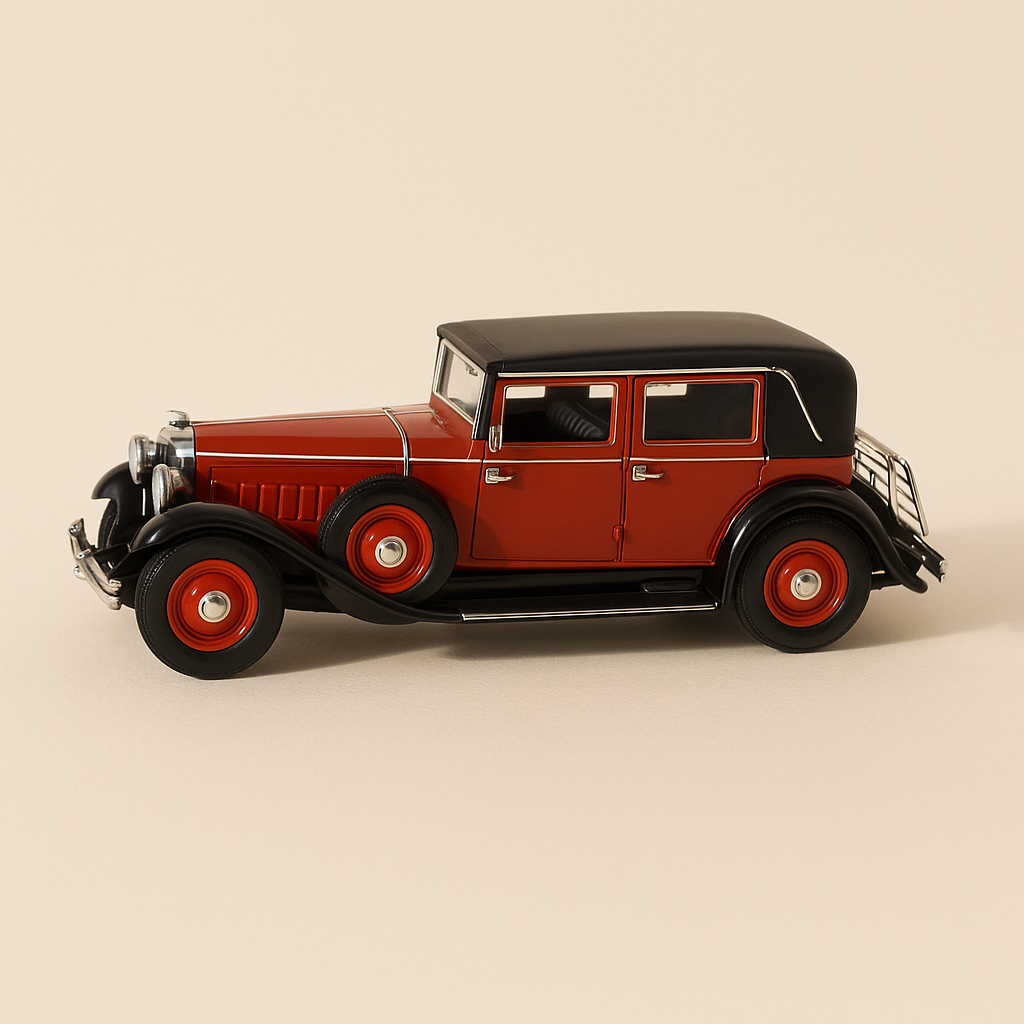 Renault Rainasport ? rot mit schwarzem Dach (MINIROUTE Referenz 82)