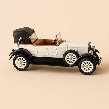 Renault Torpédo e sport 40 CV blanche de 1923 (RIO référence 53) - Image haute qualité