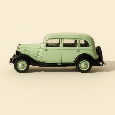 Renault Vivaquatre verte pâle - Image haute qualité