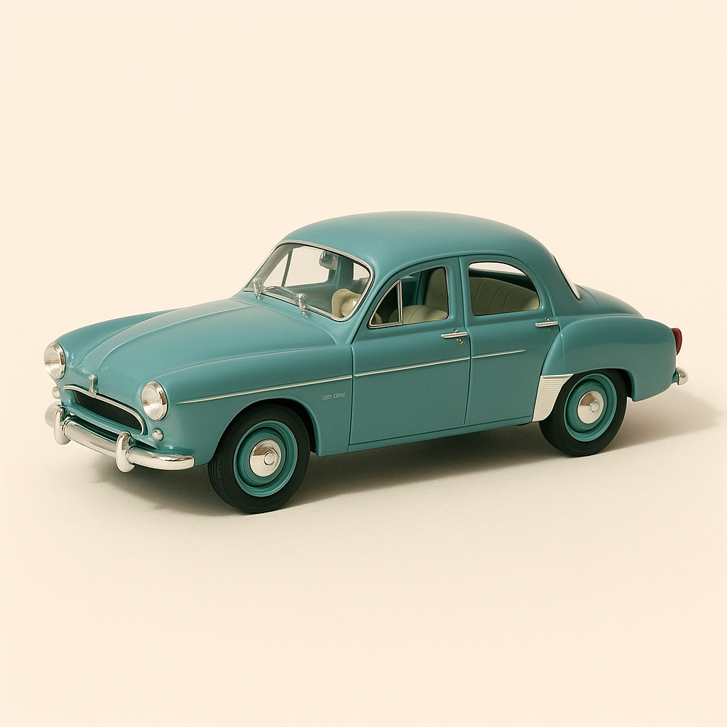 Renault Frégate verte foncée de 1959 - NOREV
