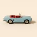 Renault Floride bleue (Solido boite en carton noire et grise) - Image haute qualité