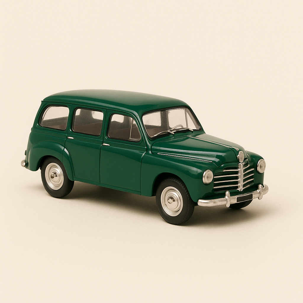 Renault Colorale Prairie gréng däischent aus 1950 (VITESSE Referenz 066C)