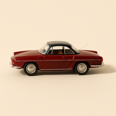 Renault Floride Hard-Top marron (boite carton violette) - SOLIDO - Image haute qualité