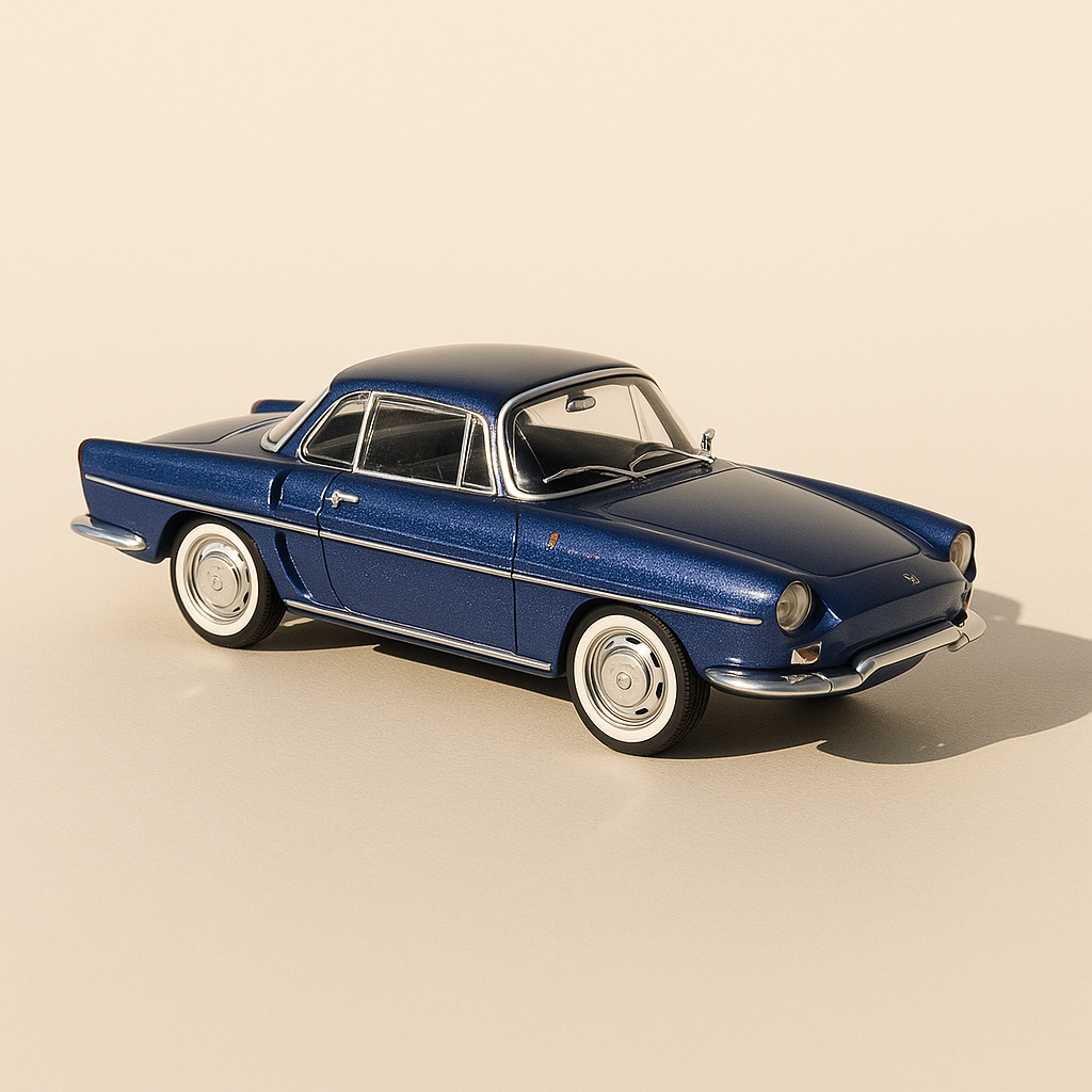 Renault Caravelle bloo, däischter 1965 (Rechthoek Këscht) - NOREV
