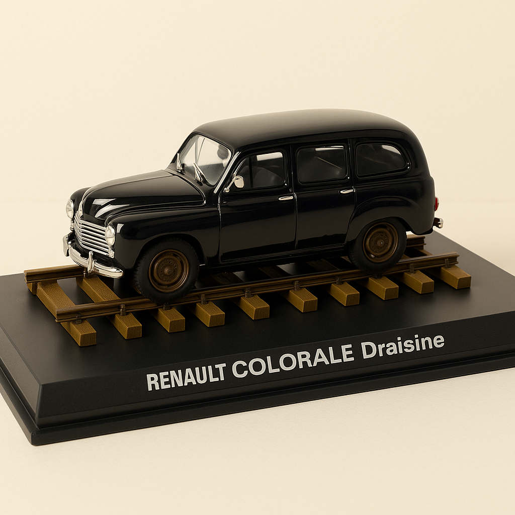 Renault Colorale Draisienne noire (coffret boite rectangle) - NOREV