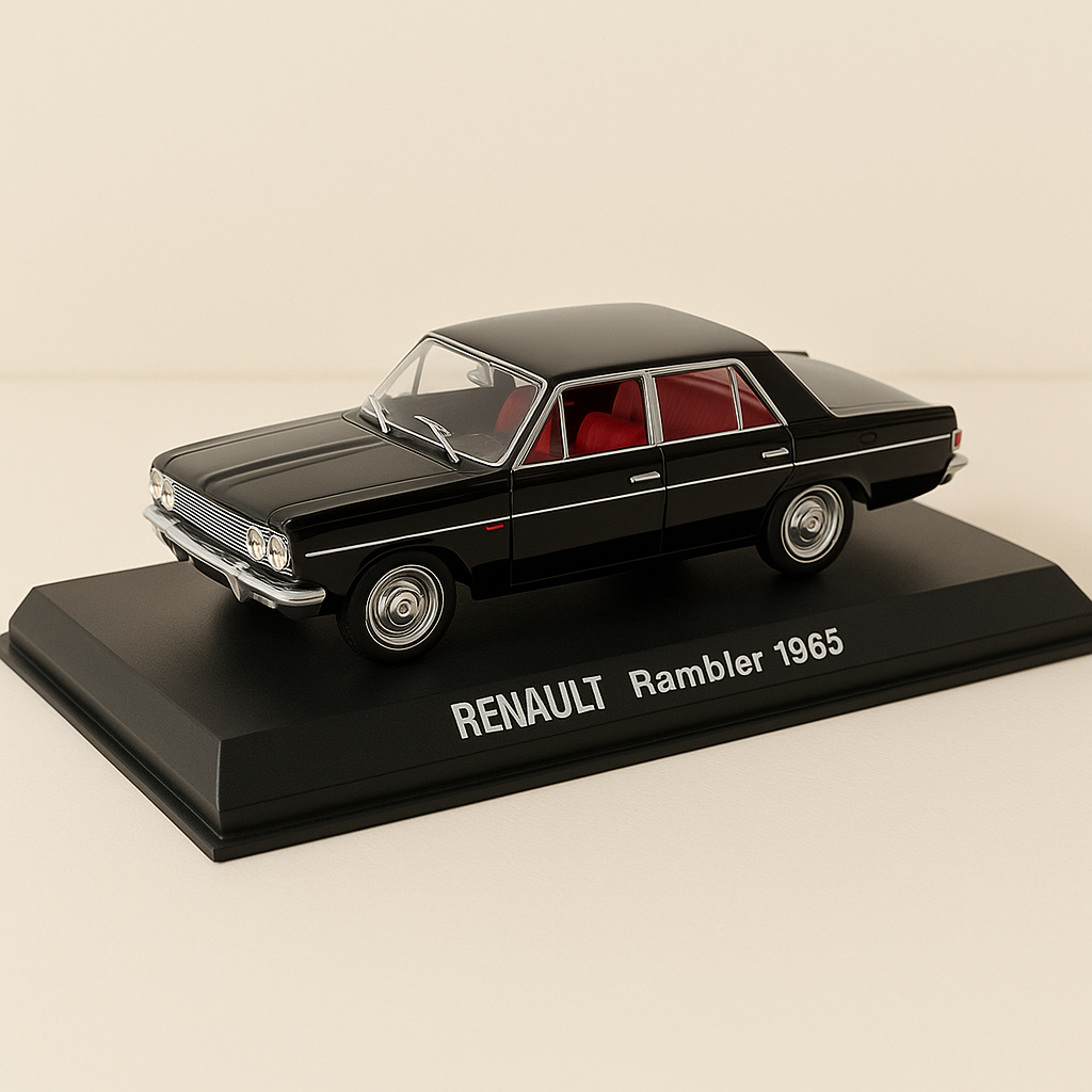 Renault Rambler noire de 1965 (coffret boite rectangle) - Universal Hobbies