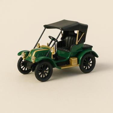 Renault type AX verte de 1908 (coffret boite rectangle) - Universal Hobbies - Image haute qualité
