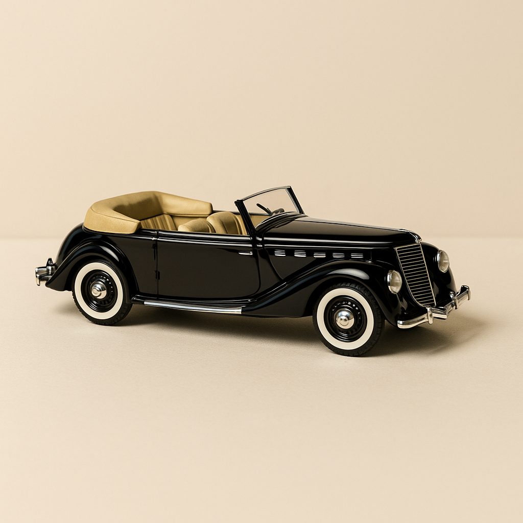 Renault Suprastella coach noire de 1939 (coffret boite rectangle - Renault Merchandising