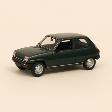 Renault 5 TL verte foncée de 1974 - Auto Plus - Image haute qualité