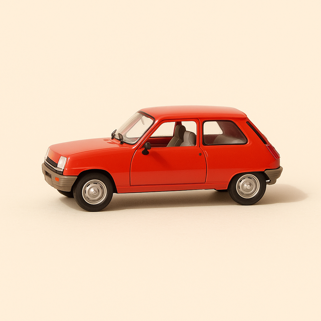 Renault 5 rouge? - ELIGOR référence 1390
