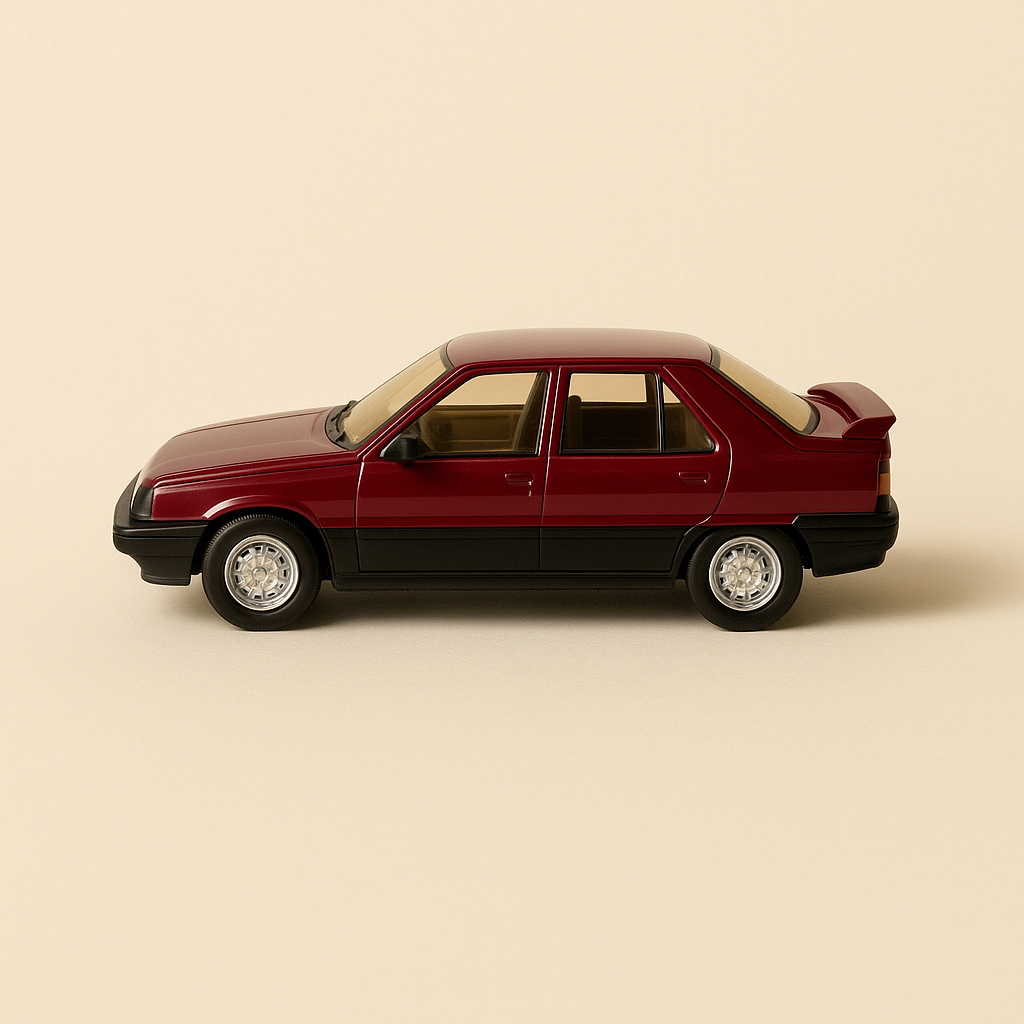 Renault 11 bordeaux (collection DUVI miniatures)