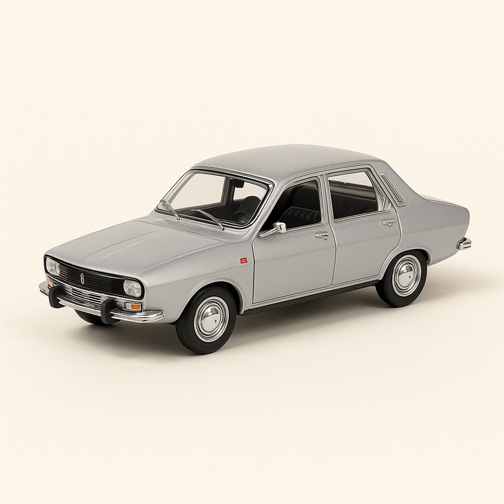 Renault 12 TL gris de 1969 (caja rectangular) - NOREV