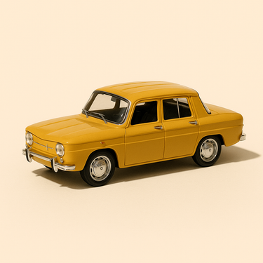 Renault 8S jaune - NOREV - Image haute qualité