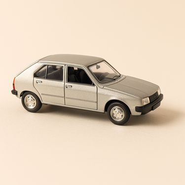 Renault 14 grise de 1976 - VEREM référence 444 - Image haute qualité