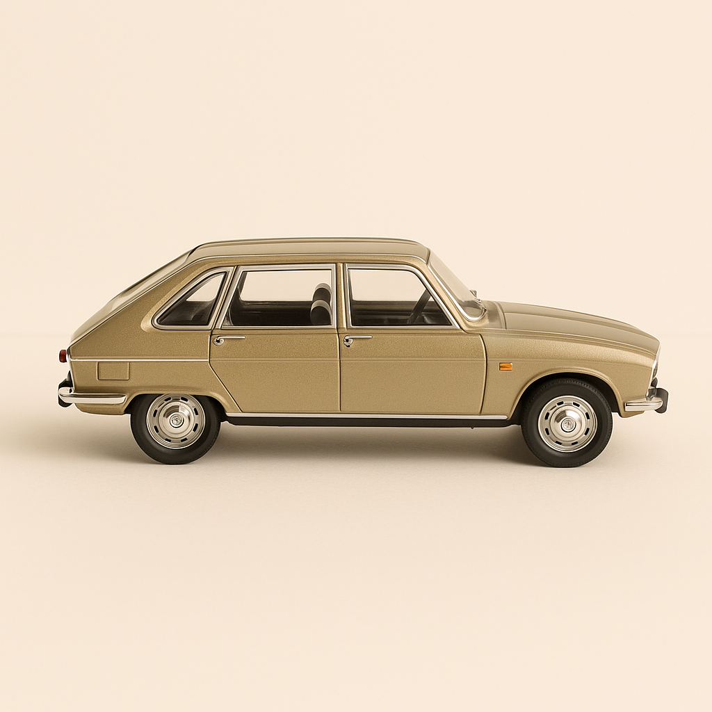 Renault 16 marron clair (gold métallic) - MINICHAMPS