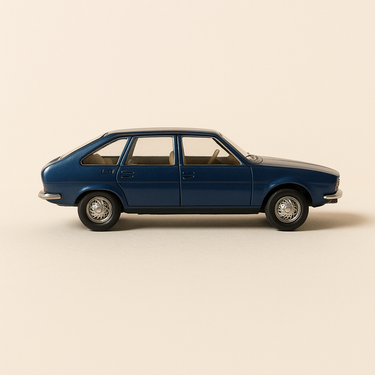 Renault 30 TS bleue - SOLIDO - Image haute qualité
