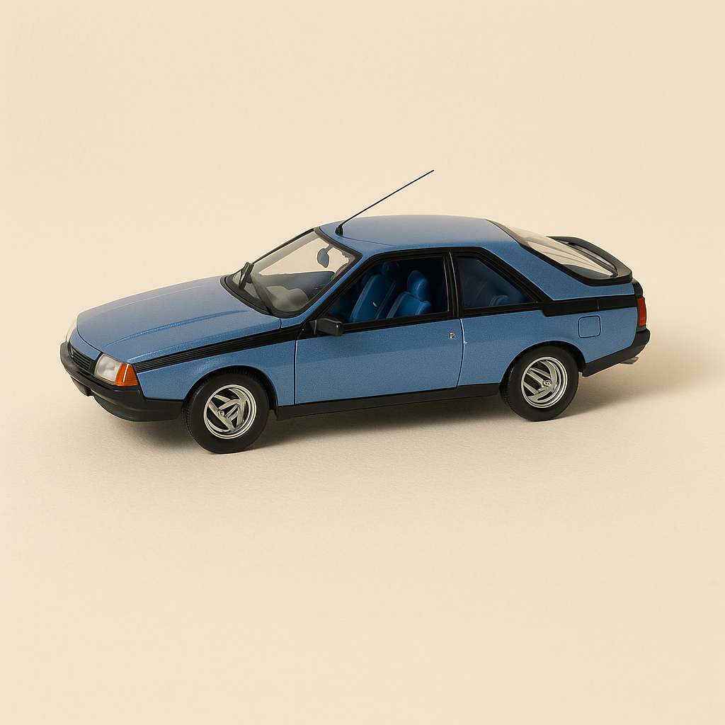 Renault Fuego azul cobalto - MINICHAMPS
