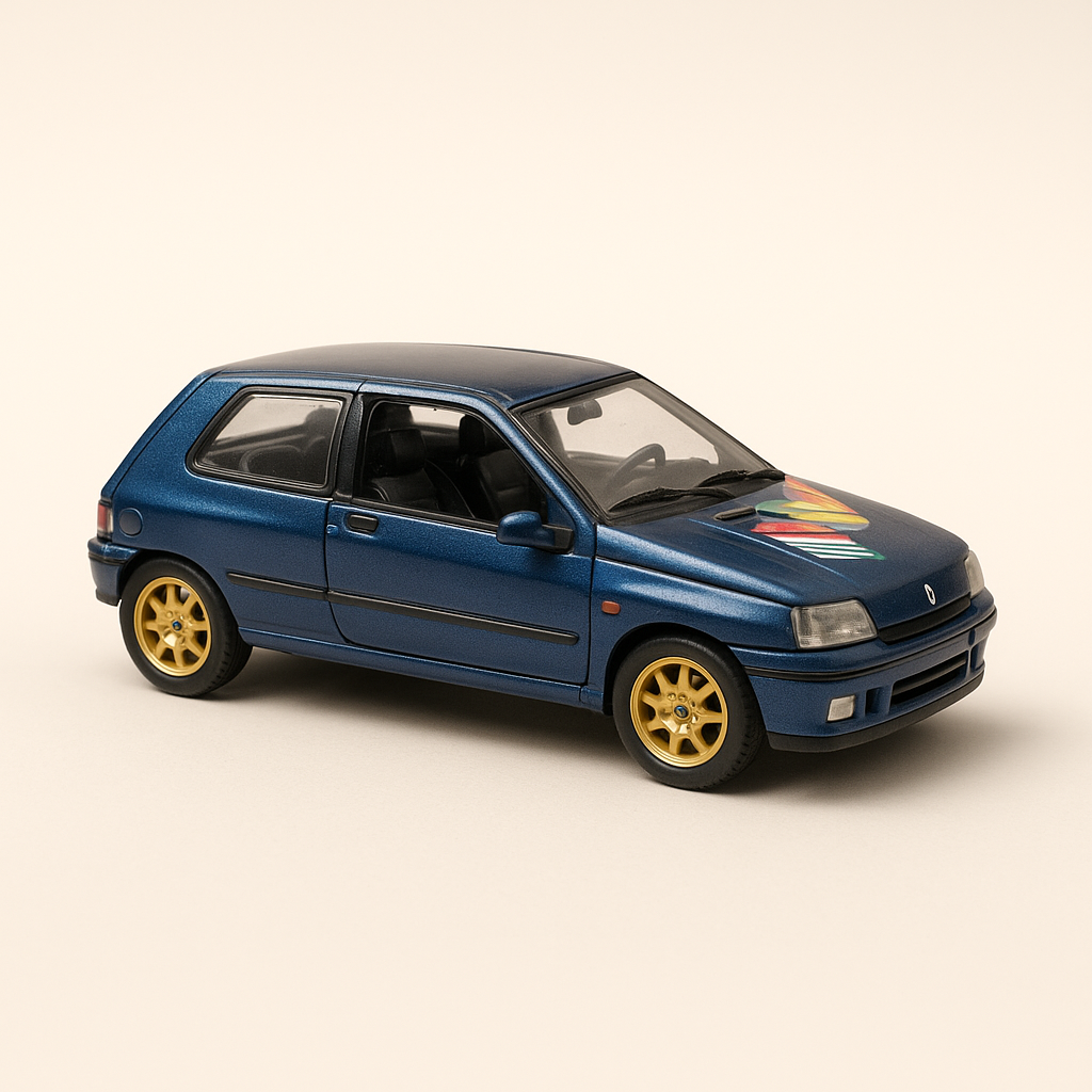 Renault Clio G.N. blue (solido reference No.1918)