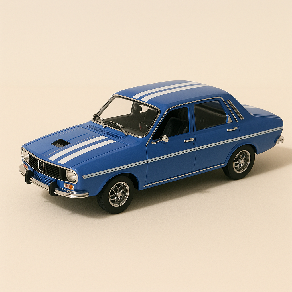 Renault 12 Gordini bleue de 1970 (La saga Gordini)