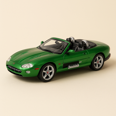 Jaguar XKR Roadster verte JAMES BOND Die Another Day - MINICHAMPS - Image haute qualité
