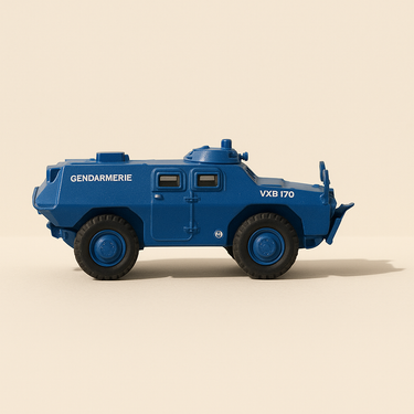Berliet VXB 170 bleu gendarmerie - Image haute qualité