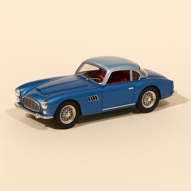 Talbot Lago 4500 sport bleue de 1956 - Collection NOSTALGIE référence NO053 - Image haute qualité