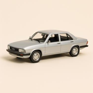 Audi 100 GL grise de 1979 - MINICHAMPS - Image haute qualité