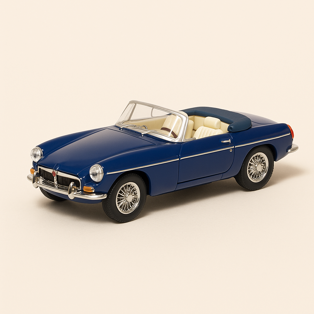 MGB cabriolet bleue de 1967 - Collection New-Ray référence 48779