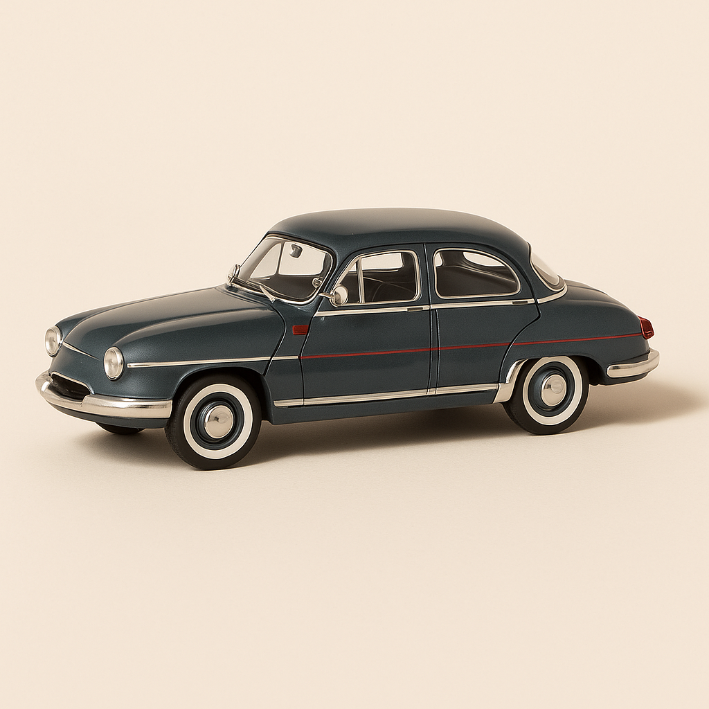 Panhard Dyna Z gruise et grise de 1958 - Auto plus - Image haute qualité