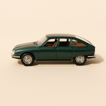 Citroën GS verte de 1974 - VEREM référence 441 - Image haute qualité