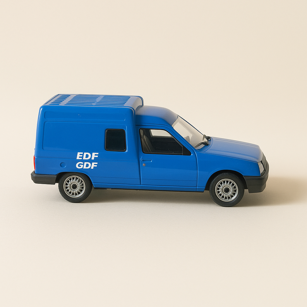 Renault Express blu EDF - GDF (Solido)