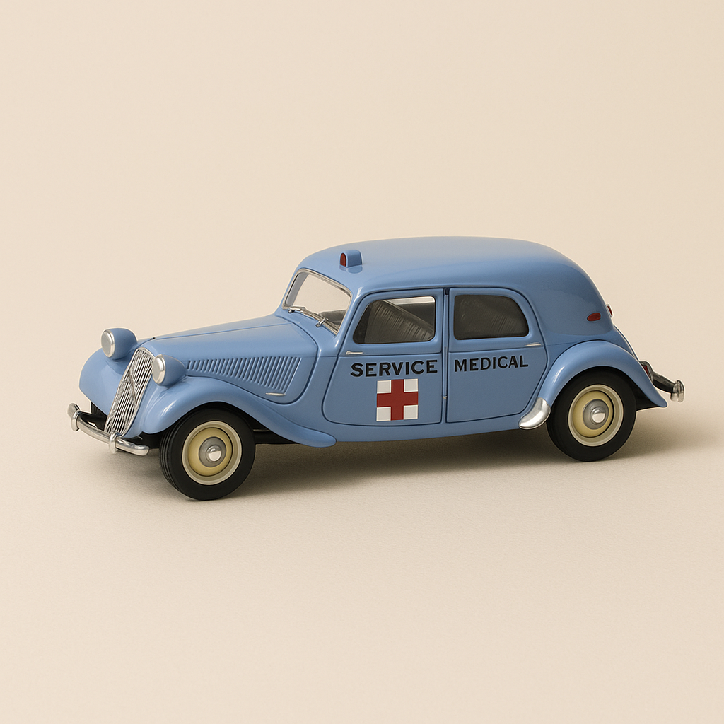 Citroën Traction 11 C blue AMBULANCE from 1954