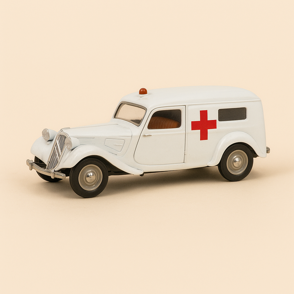 Citroën Traction 11 BL white AMBULANCE from 1937