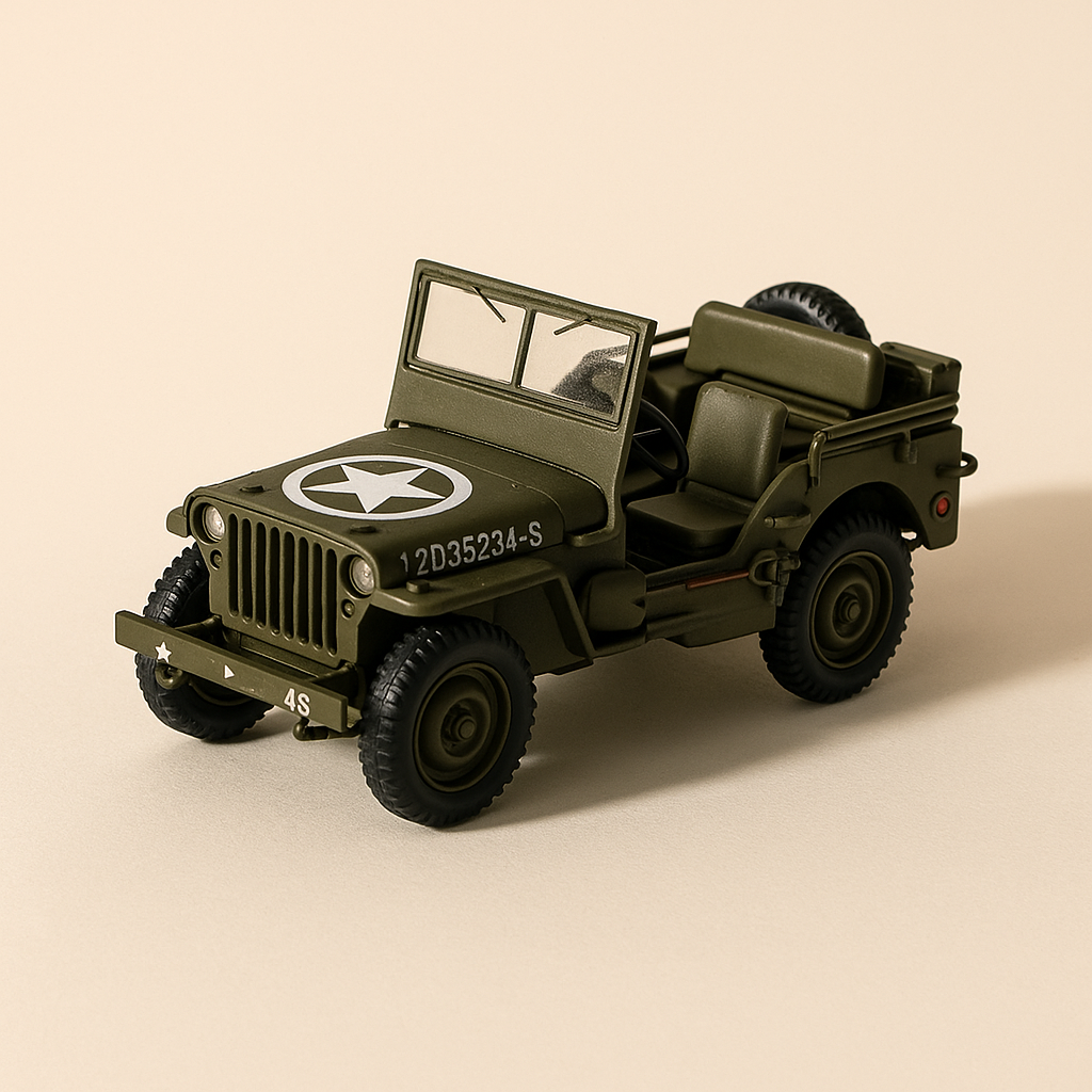 Veicolo militare (lotto di 8 veicoli (marca: Solido, Atlas ed Eaglemoss)