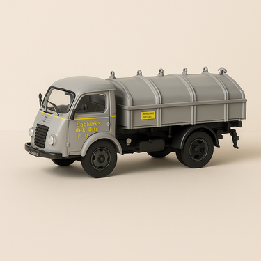 Renault Galion gris  sablière Bennes ROUSSEAU - Collection Garage Moderne - Image haute qualité