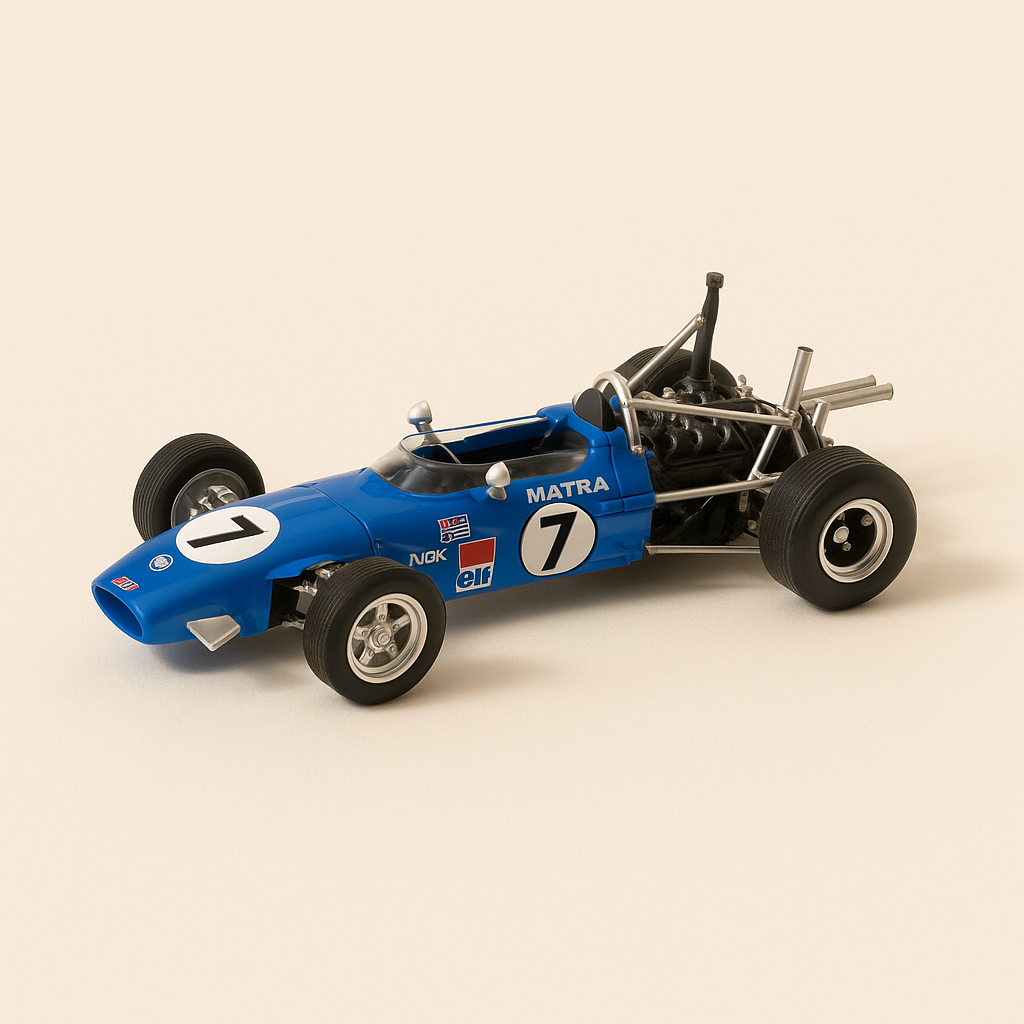 Matra MS10 blu del 1969 (Formula 1)