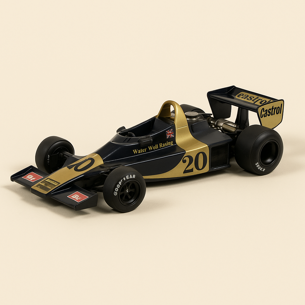 Wolf WR1 blu scuro numero 20 del 1977 (Formula 1)