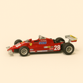 Ferrari 126CK Turbo rouge numéro 28 (Formule 1) - grand prix d'Italie de 1981 - BRUMM référence V5420 - Image haute qualité