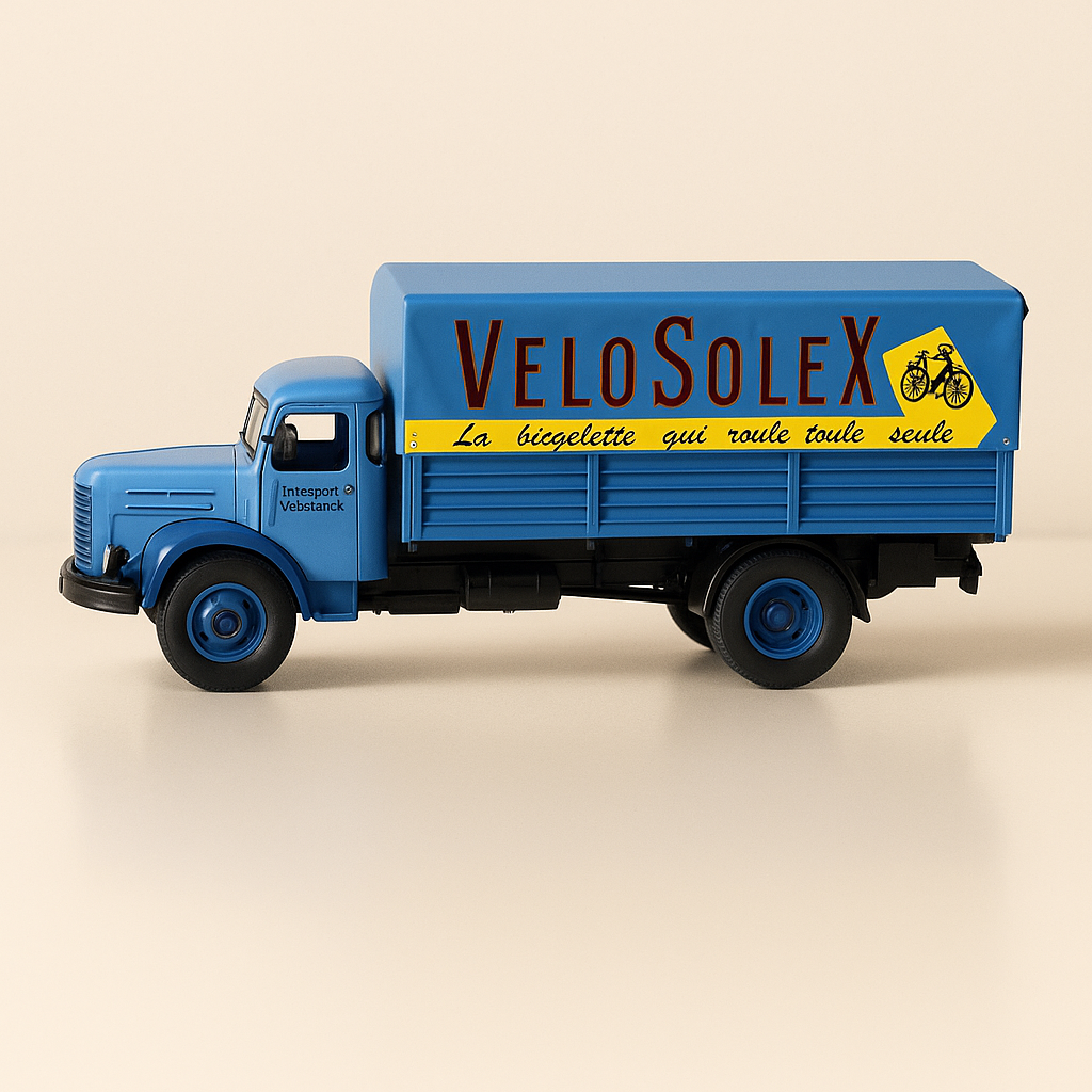 Camion Unic ZU Izoard blue VELOSOLEX - Garage Moderne collection