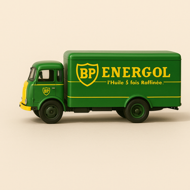 Camion de livraisons Somua LJ 19 VERT Huile BP Energol - Collection Garage Moderne - Image haute qualité