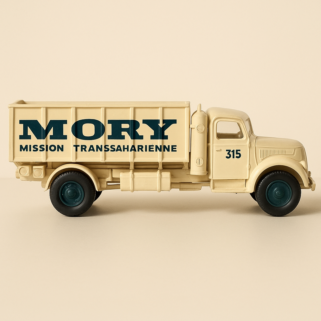 Camión Berliet GDME 10 MORY misión Transsaharienne - colección Hachette