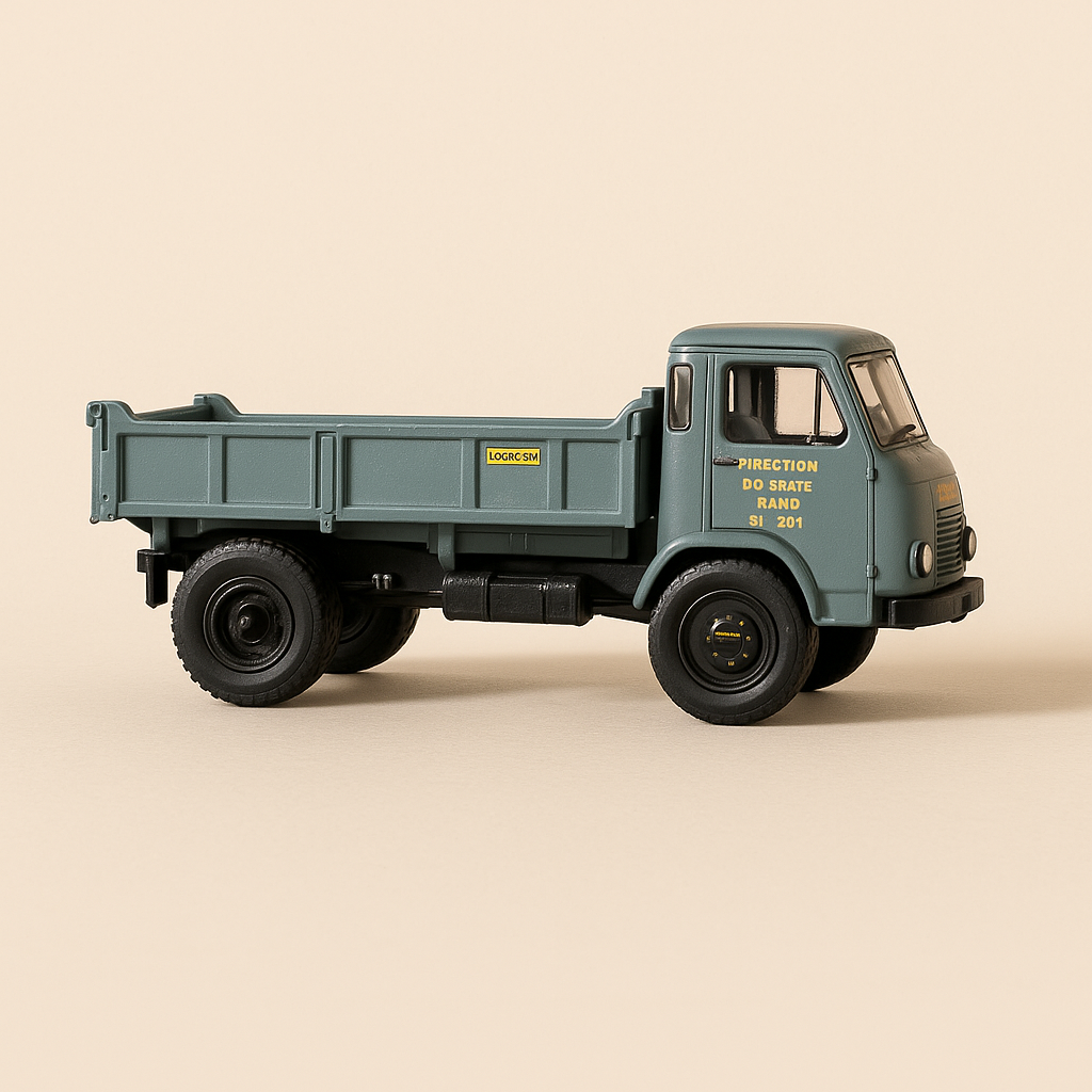 Camion benne Berliet GLB 5B 4x4 giel - Sammlung Hachette