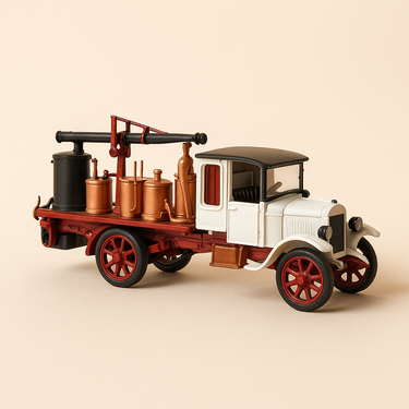 Camion porte-alambic Berliet CBA 9 - Collection Hachette - Image haute qualité