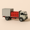 Camion Berliet 560k transport de boissons - Collection Hachette - Image haute qualité