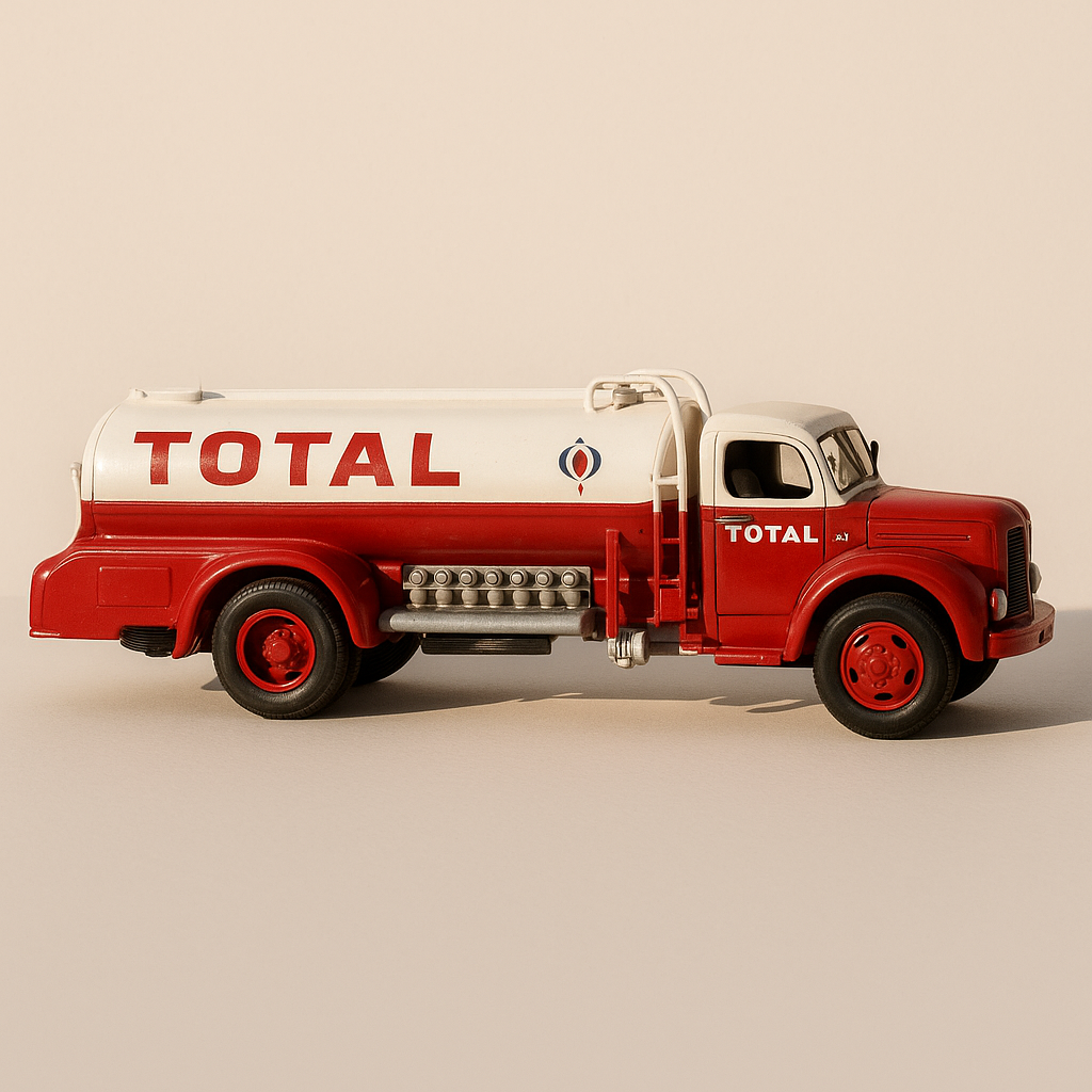Cysterna samochodowa Berliet GLR 8 M2 TOTAL - Kolekcja Hachette